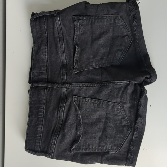 Black Hollister Jean Shorts - Picture 3 of 3